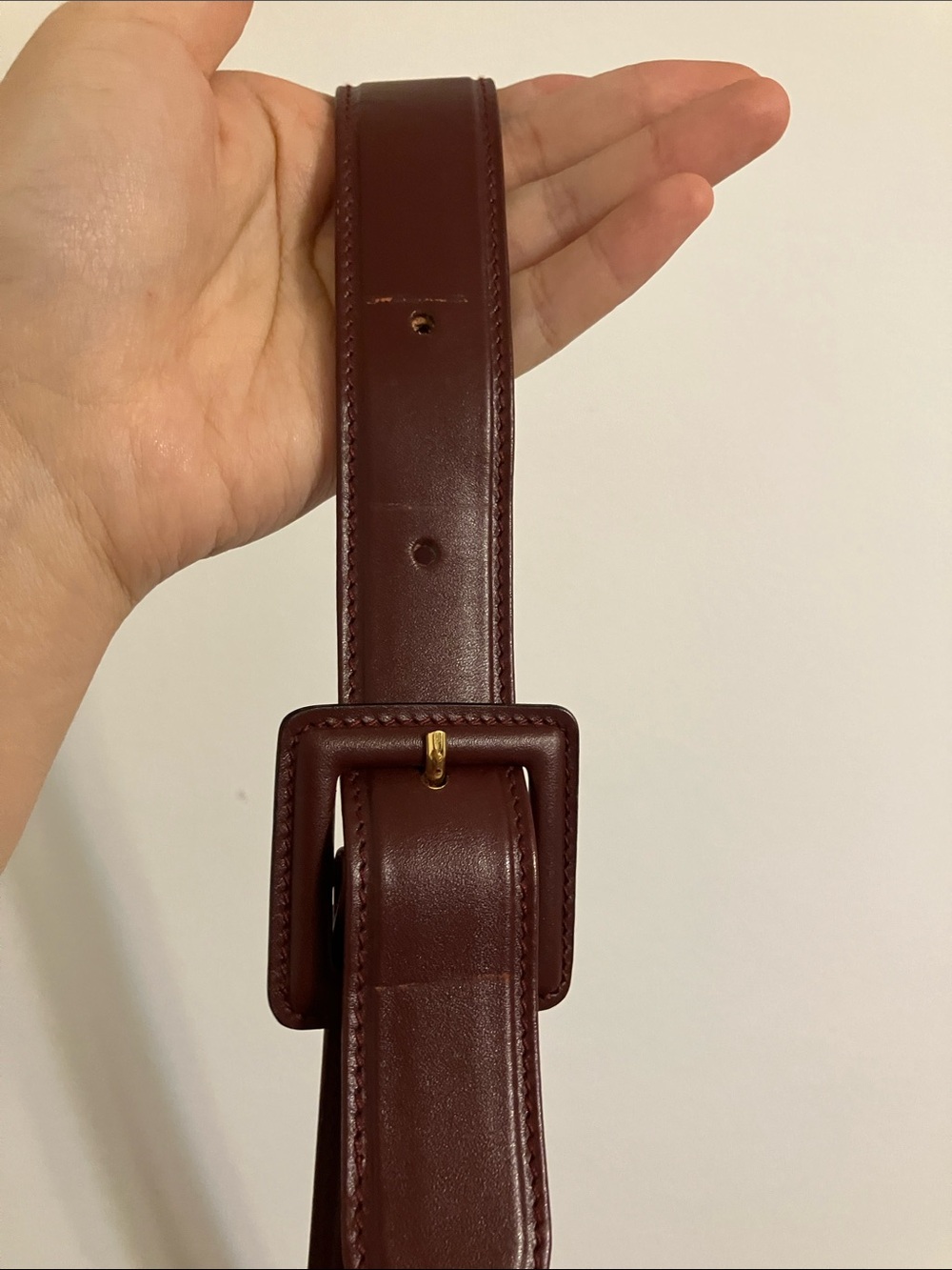 Cartier Burgundy Crossbody Bag - Picture 11 of 11